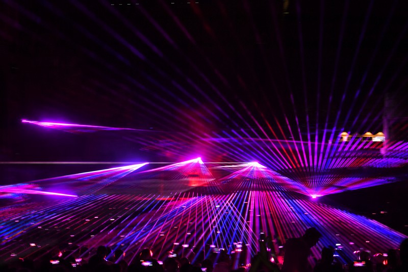 Jean Michel Jarre at Baalbeck Festival